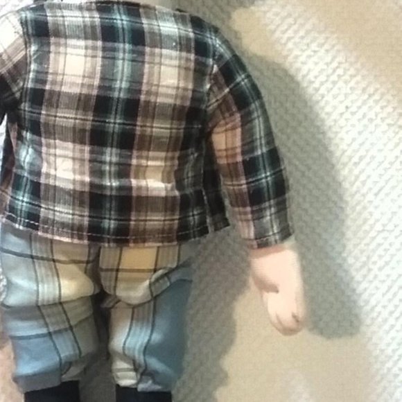 Vintage Three Stooges, "Moe" Doll, Free Shipping - Picture 2 of 5